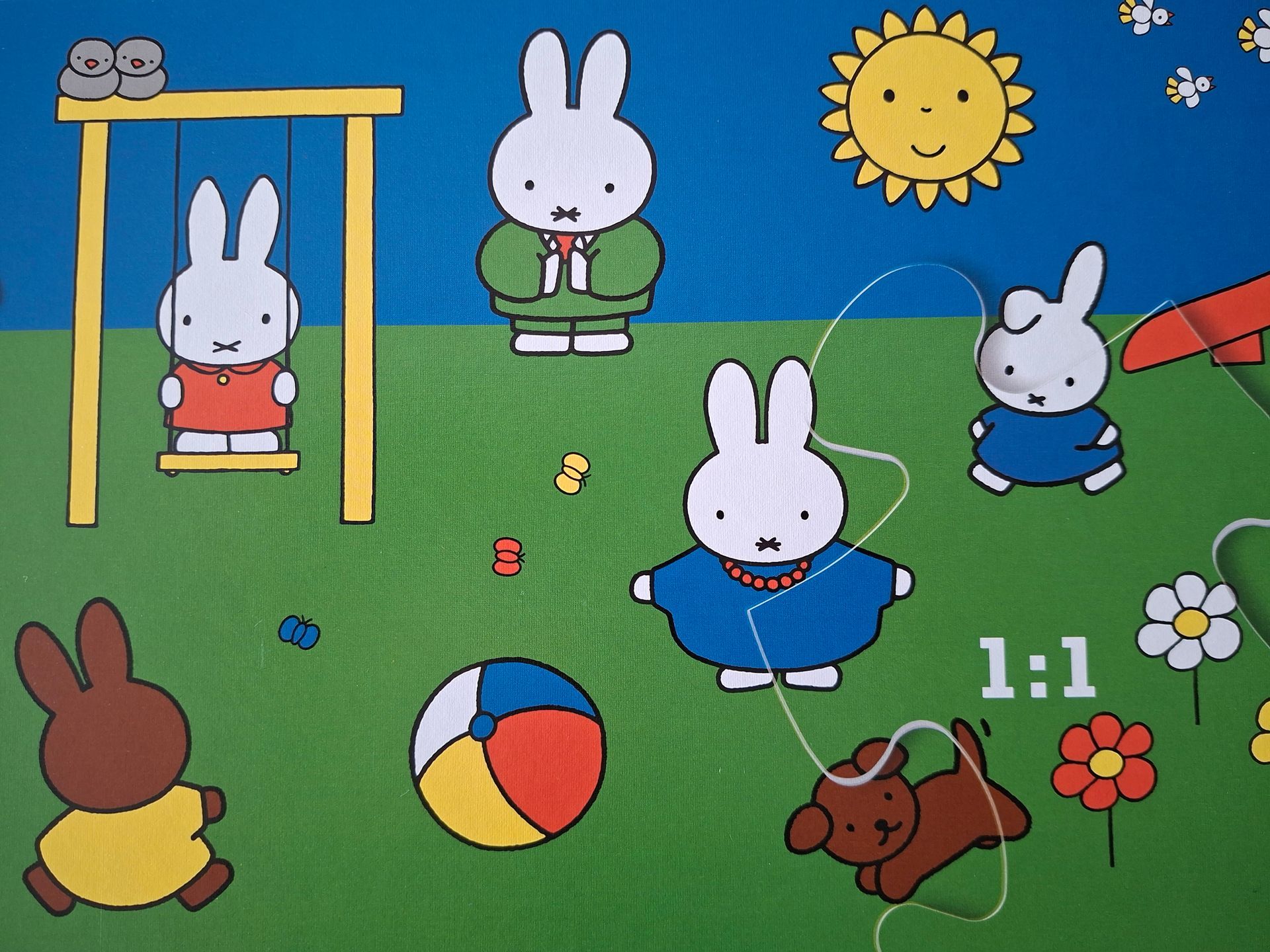 Ravensburger vloerpuzzel - Nijntje - 24 puzzelstukken