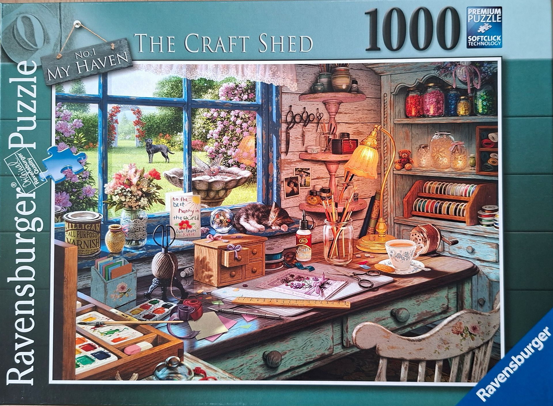 Ravensburger legpuzzel  - The Graft Shed - No.1 My Haven - 1000 stukjes