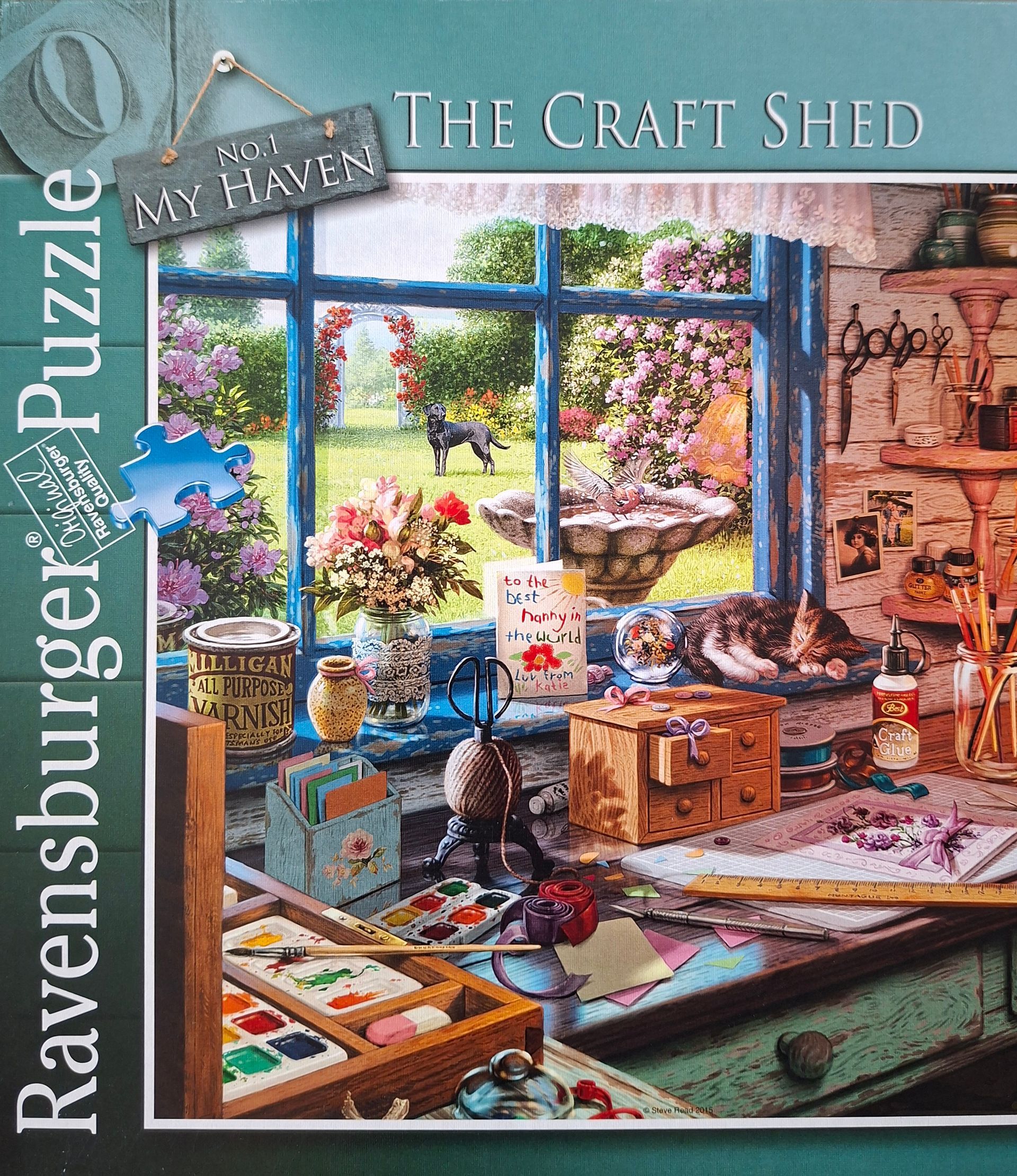 Ravensburger legpuzzel  - The Graft Shed - No.1 My Haven - 1000 stukjes