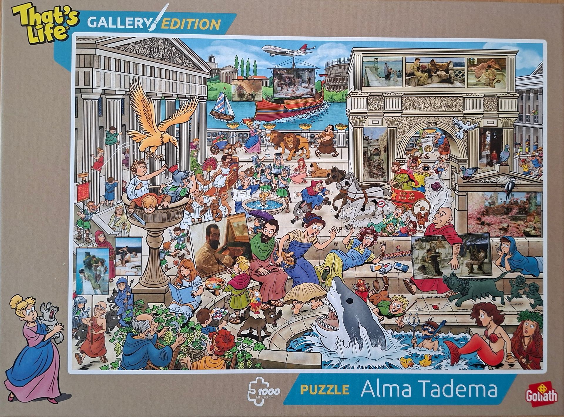 Goliath legpuzzel That's Life Gallery Edition - Alma Tadema - 1000 stukjes