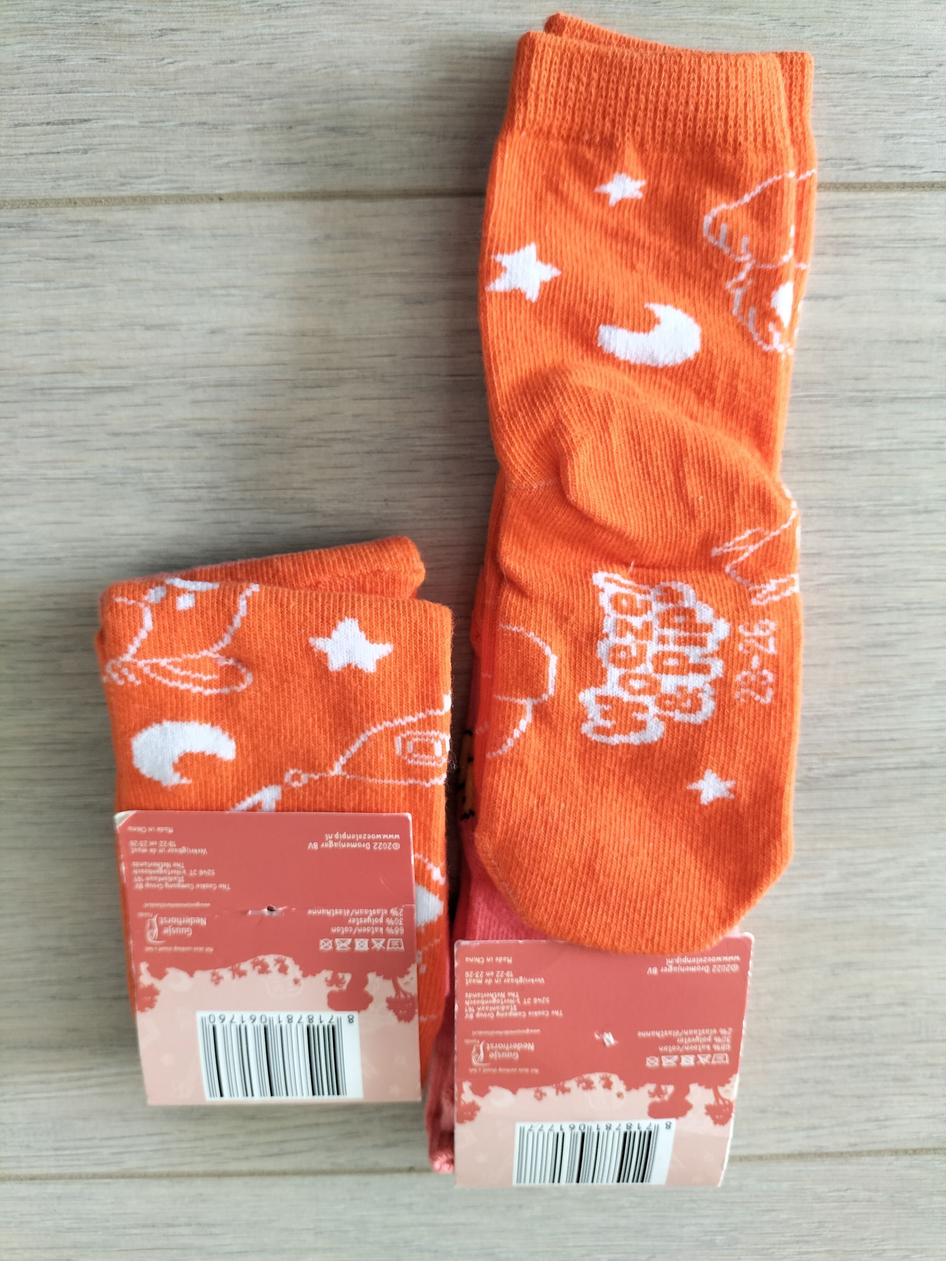 Woezel en Pip babysokken maat 19-22