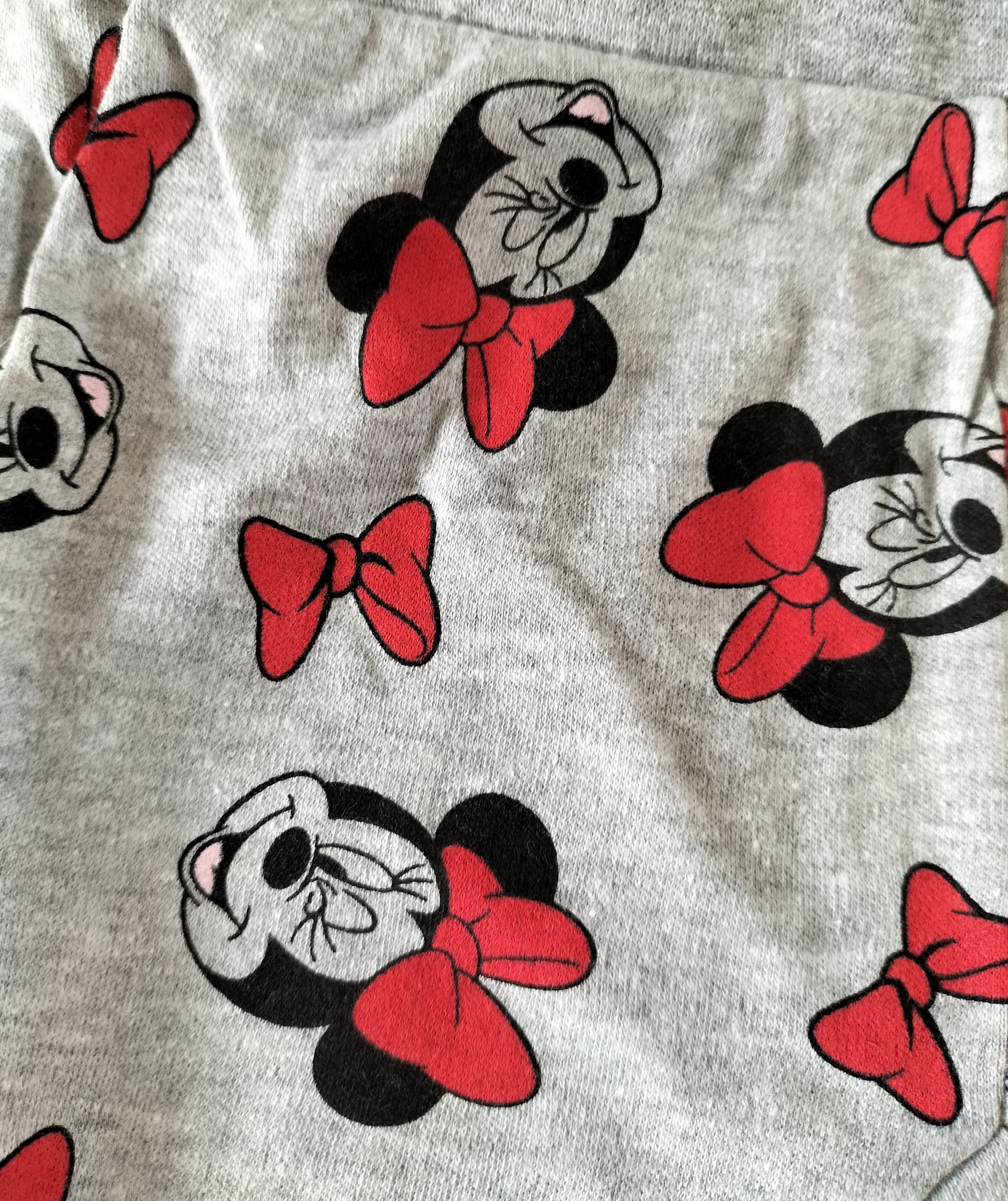 Disney Minnie Mouse babybroekje grijs maat 74-80