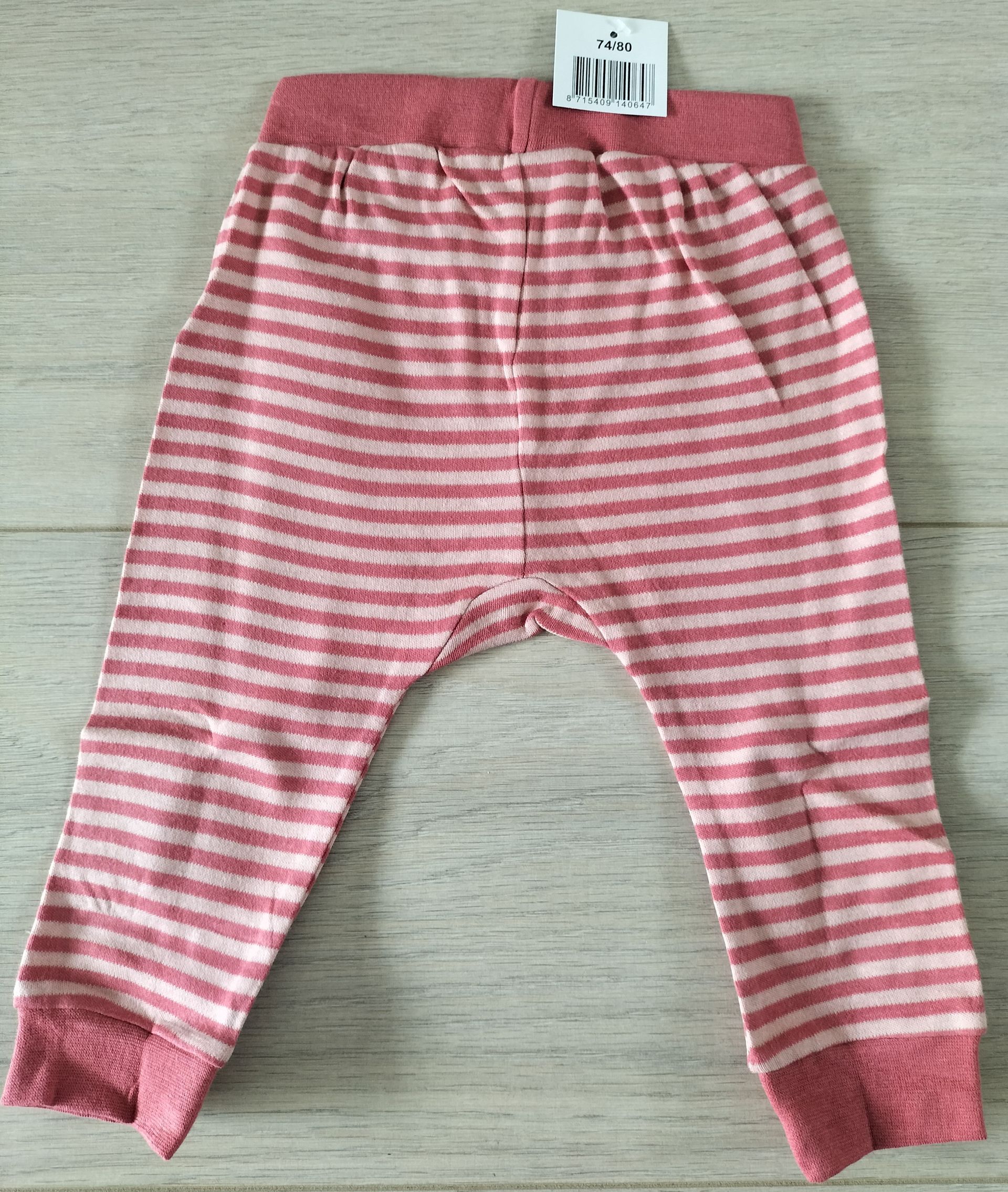 Disney Winnie the Pooh babybroekje roze gestreept maat 74-80