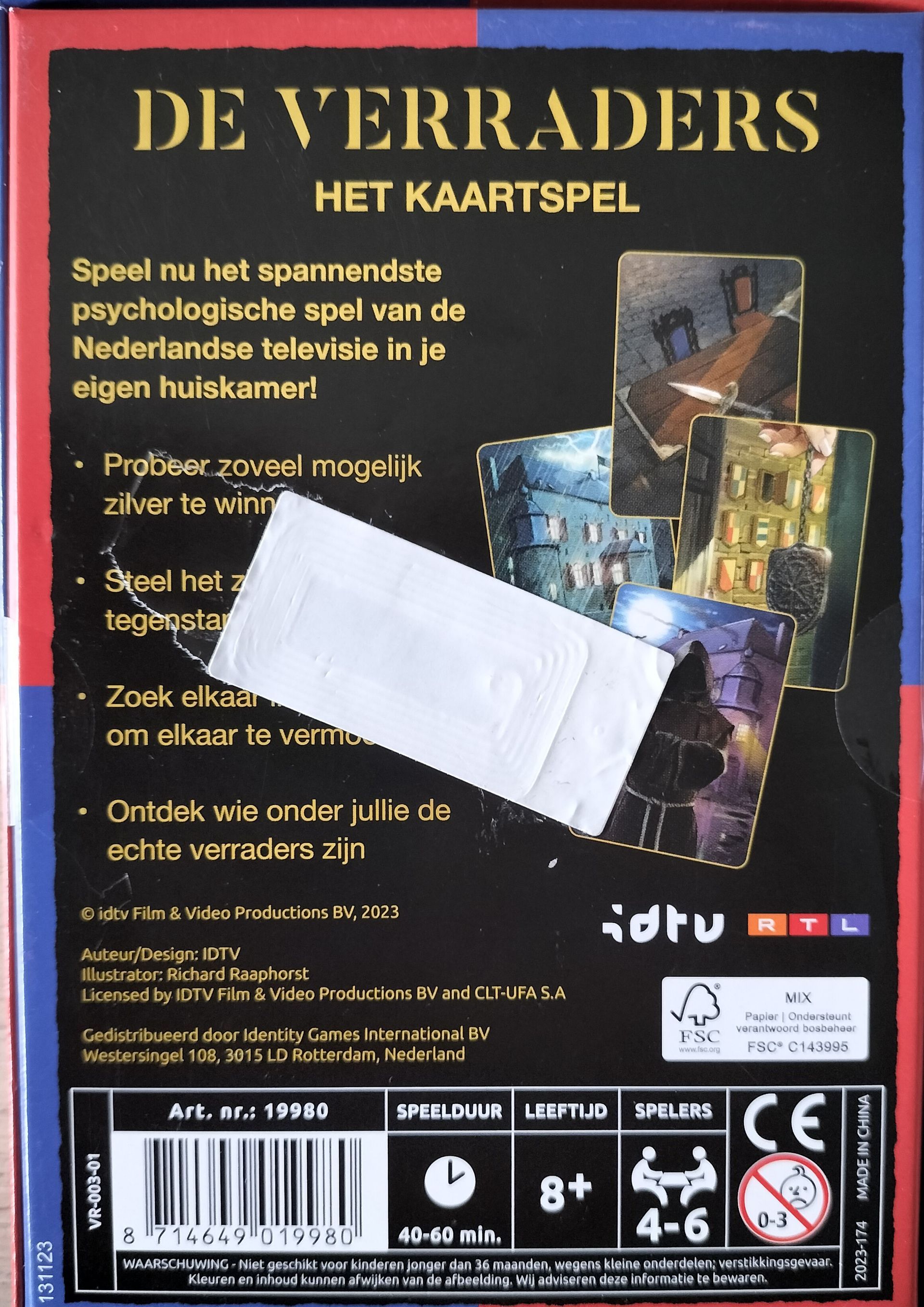 Kaartspel De Verraders
