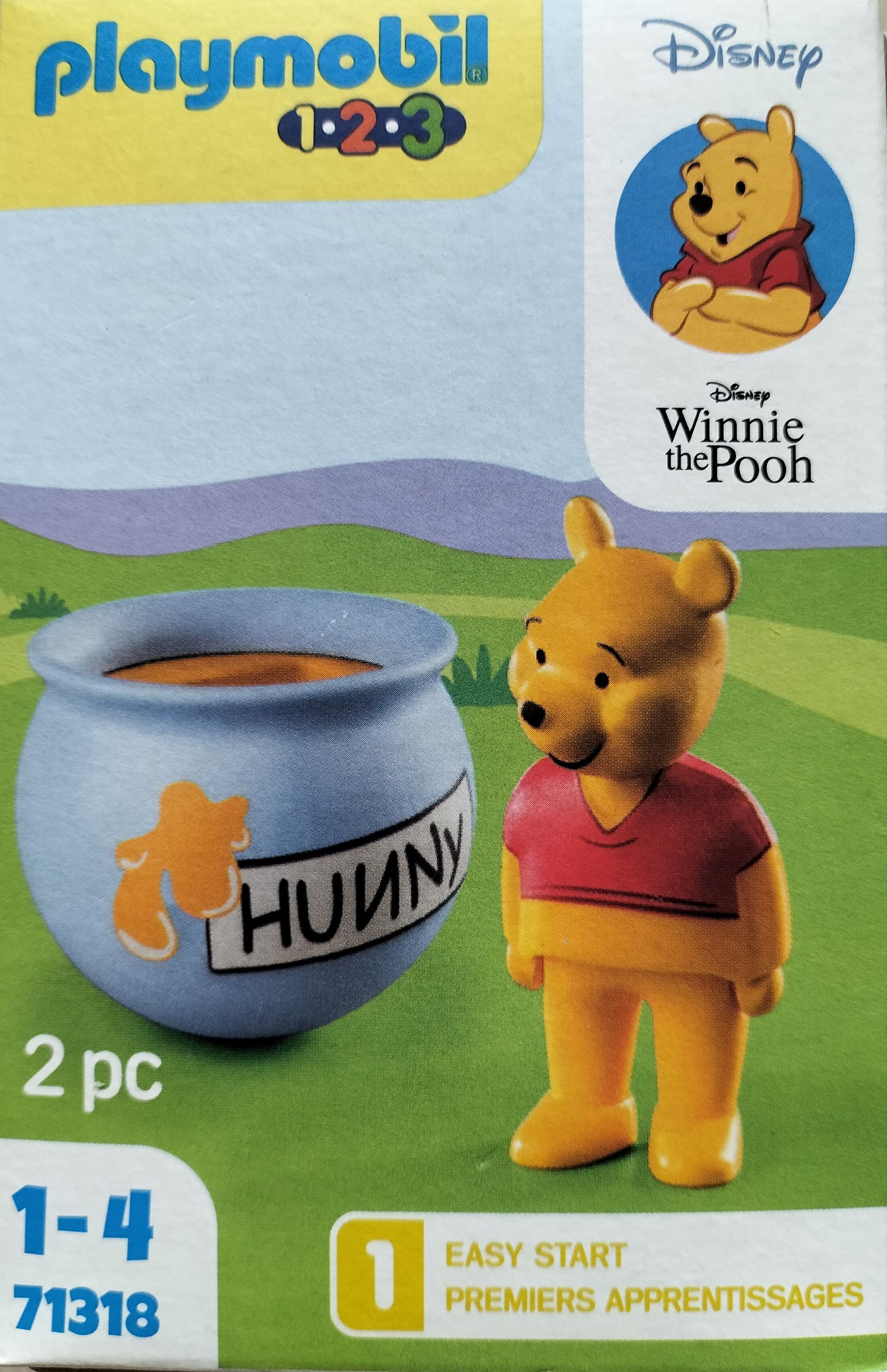 Playmobil 1.2.3 Disney Winnie the Pooh in honingpot