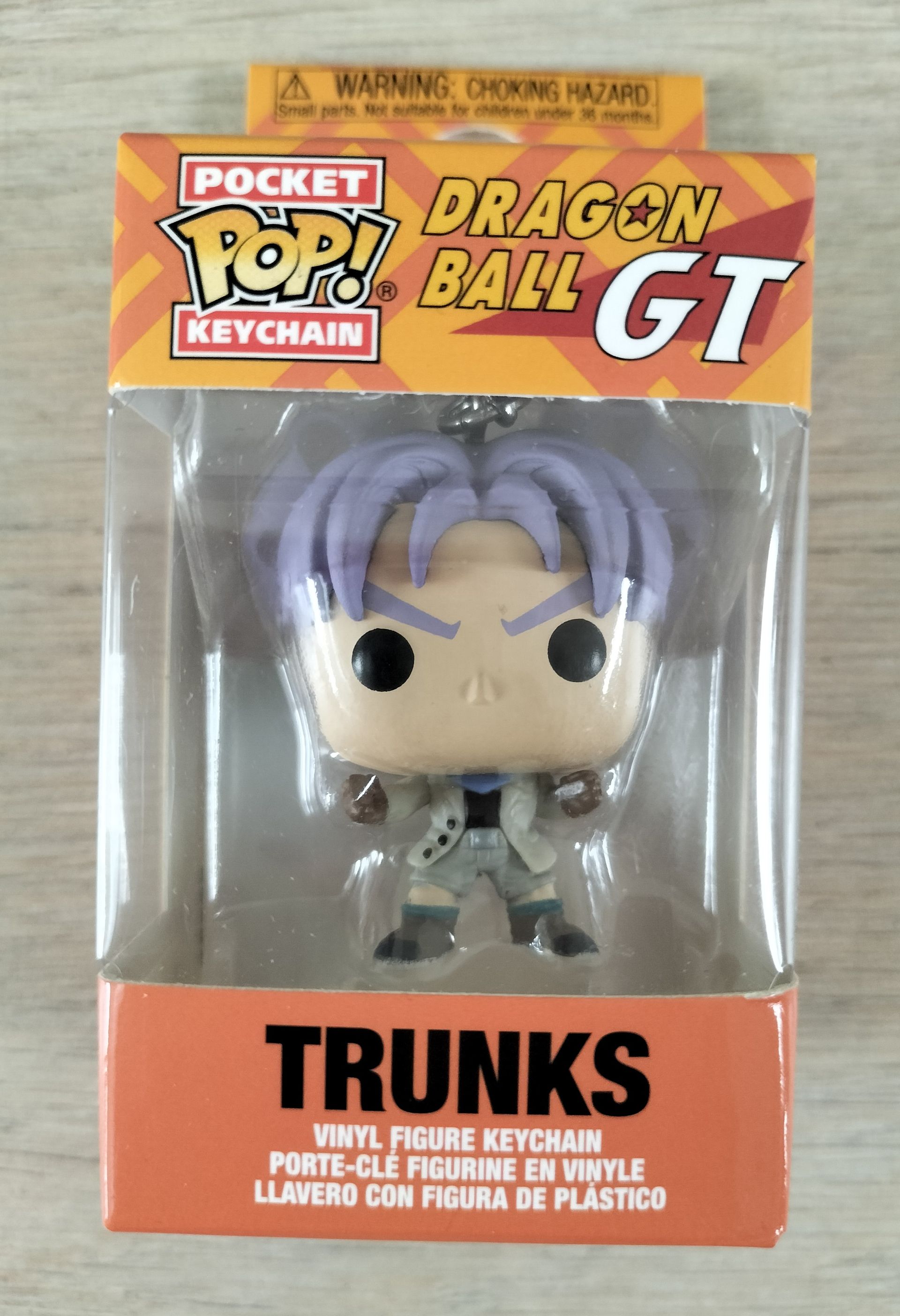 Funko Pop pocket Dragon Ball – Trunks sleutelhanger