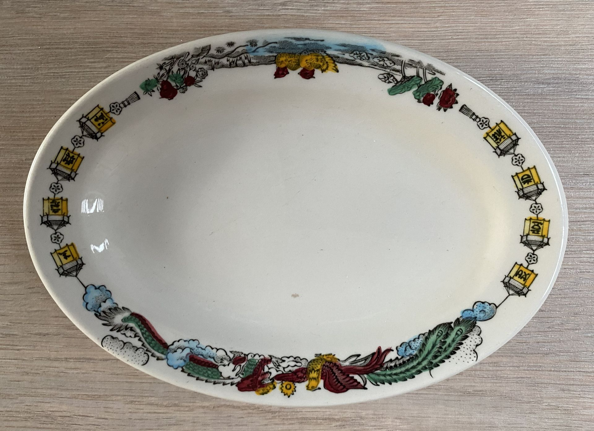 Vintage bonbonschaaltje Dragon van Grindley & Co LTD