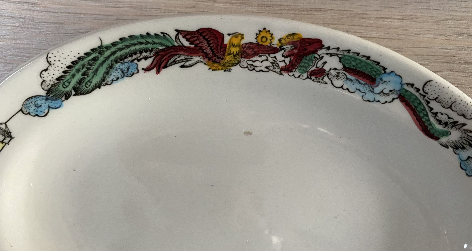 Vintage bonbonschaaltje Dragon van Grindley & Co LTD
