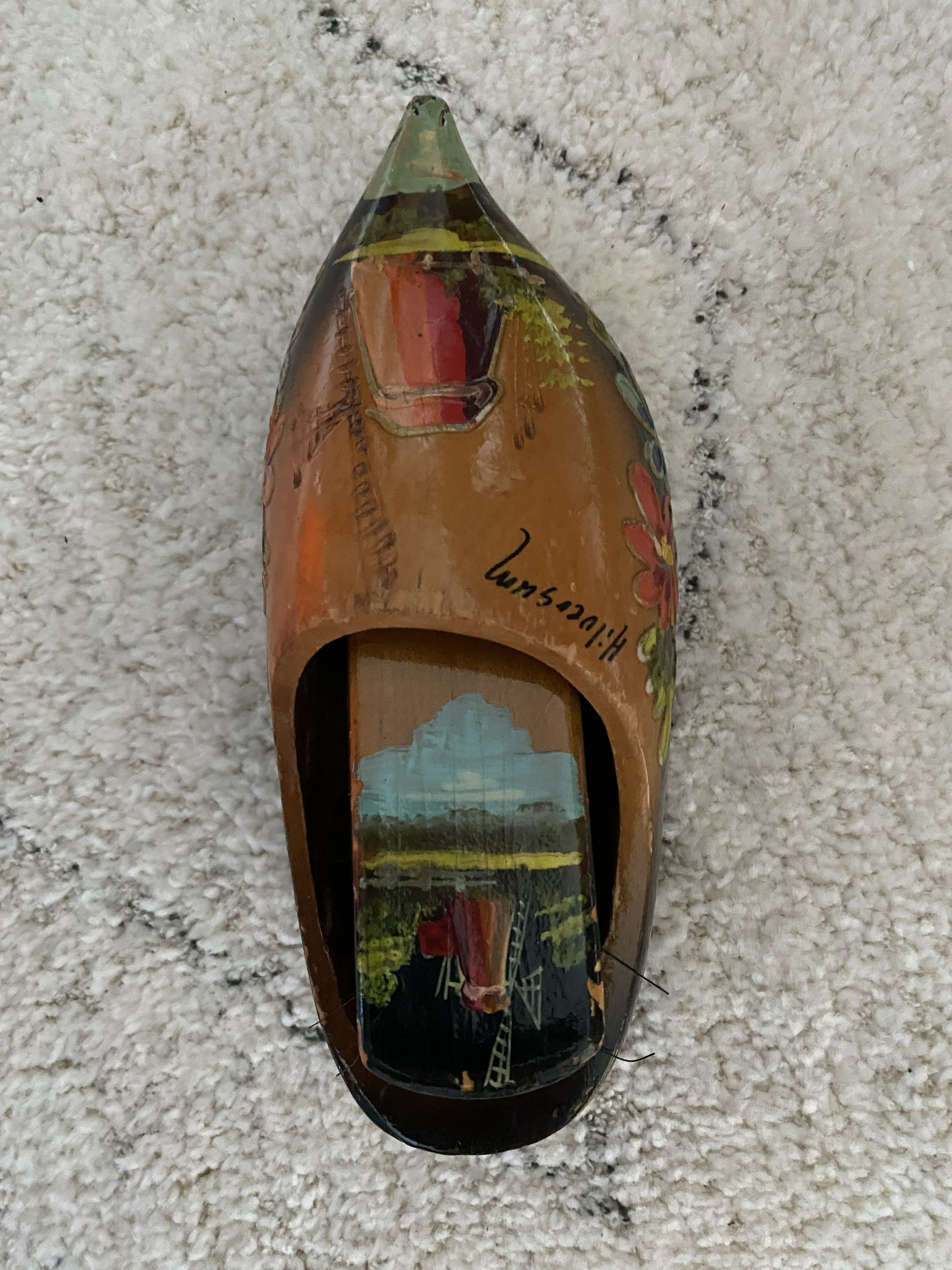 Vintage borstelklompje