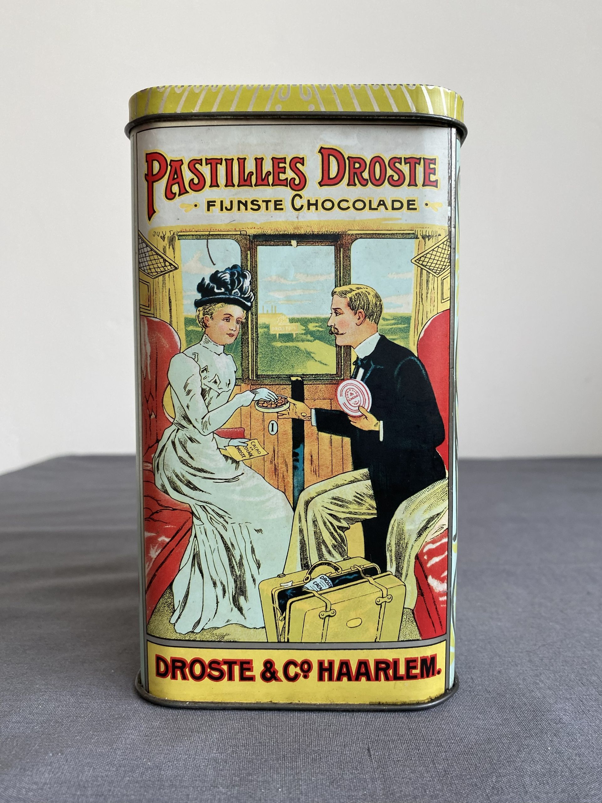 Vintage Droste cacao blikje 250 gram