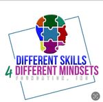 A logo for the different skills 4 different mindsets foundation