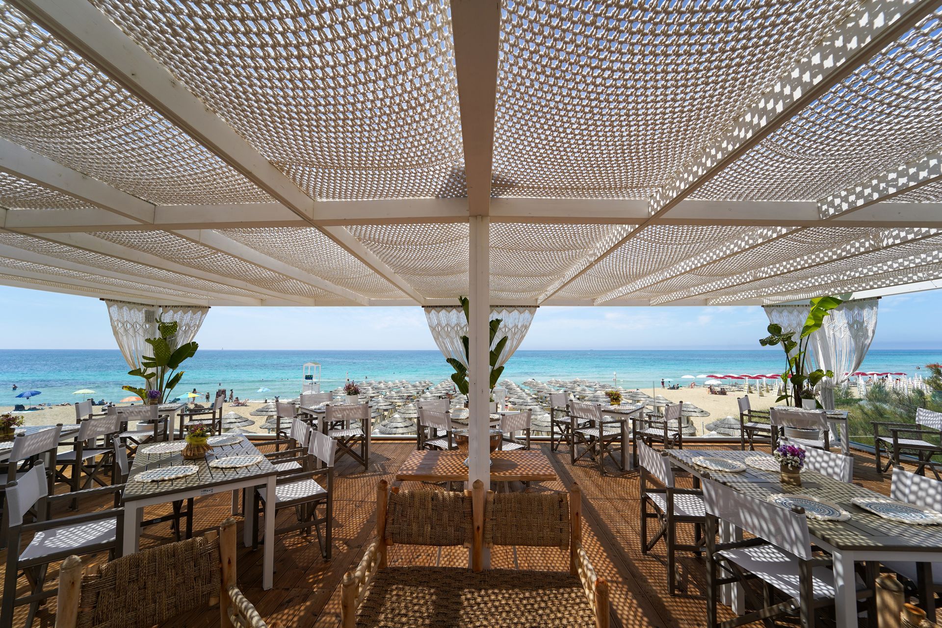 ristorante sulla spiaggia