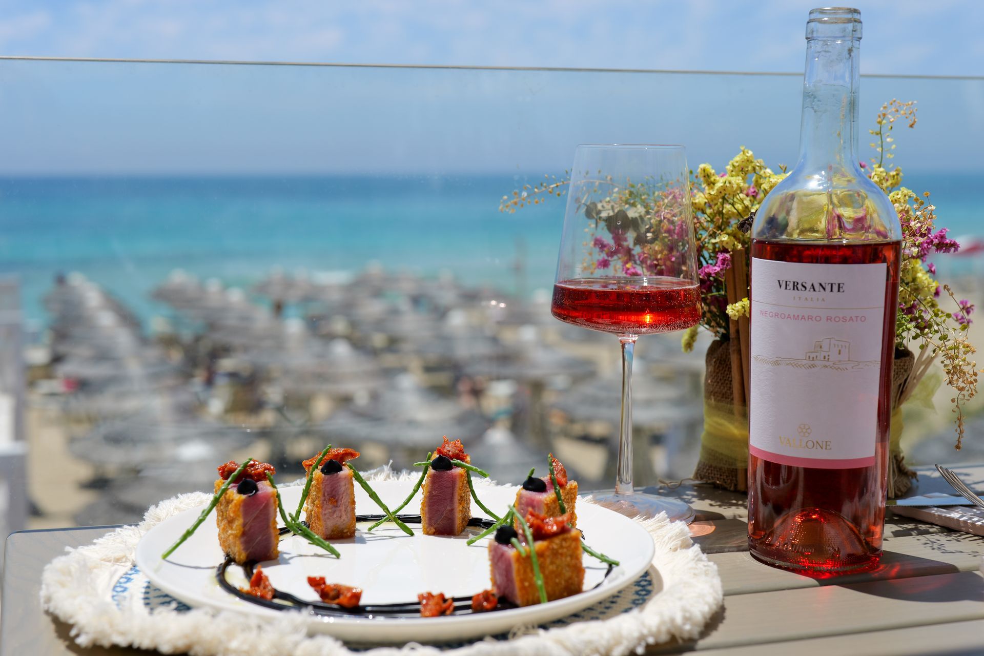 ristorante vista mare