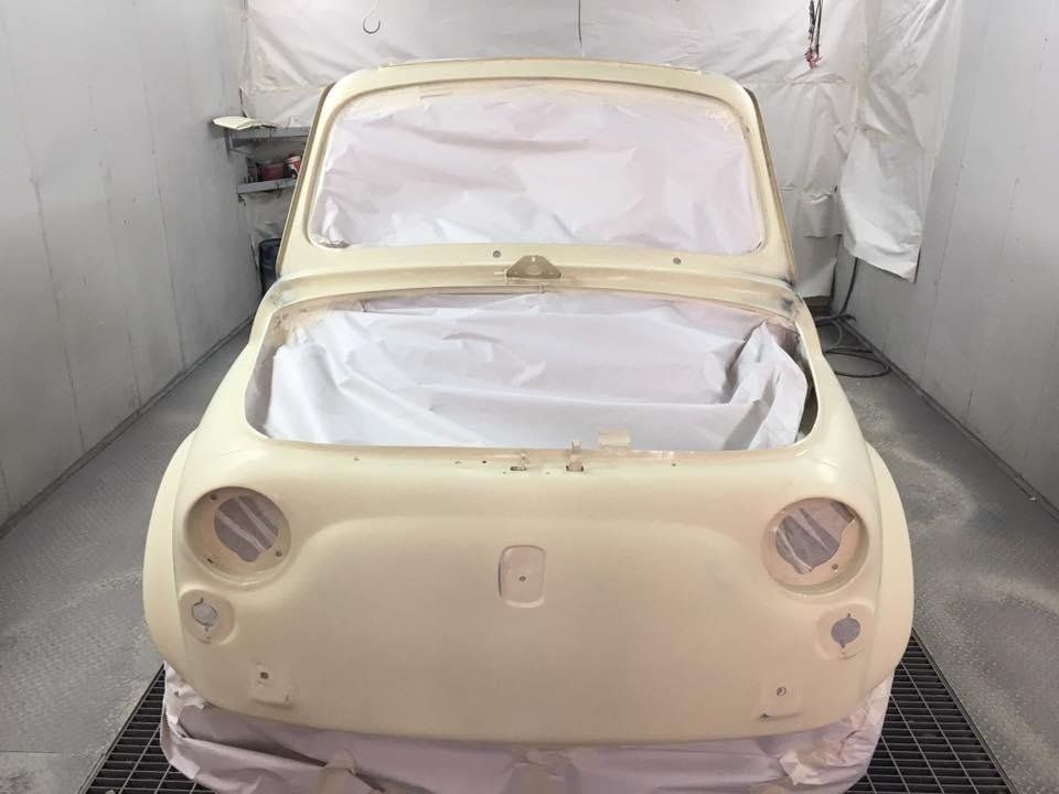 500 da restaurare pronta da verniciare