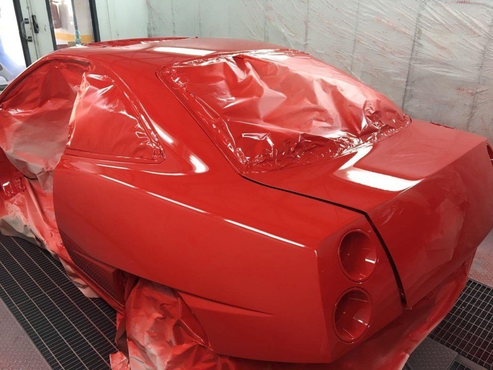 verniciatura posteriore fiat coupe