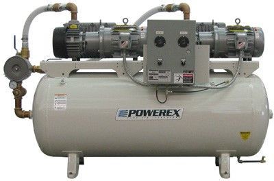 Industrial Vacuum Systems Duplex Model — Warren, MI — Central Air Compressor