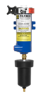 A Blue and Black Cylinder — Warren, MI — Central Air Compressor A Blue and Black Cylinder — Warren, MI — Central Air Compressor