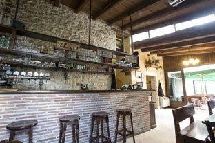 bancone bar all'agriturismo