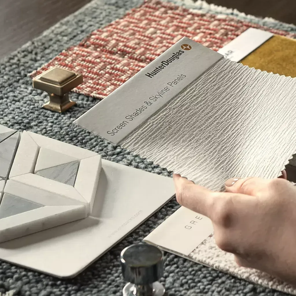Hunter Douglas Screen Shades & Skyline Panels Fabric Swatches
