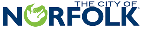 City of Norfolk logo with mermaid.