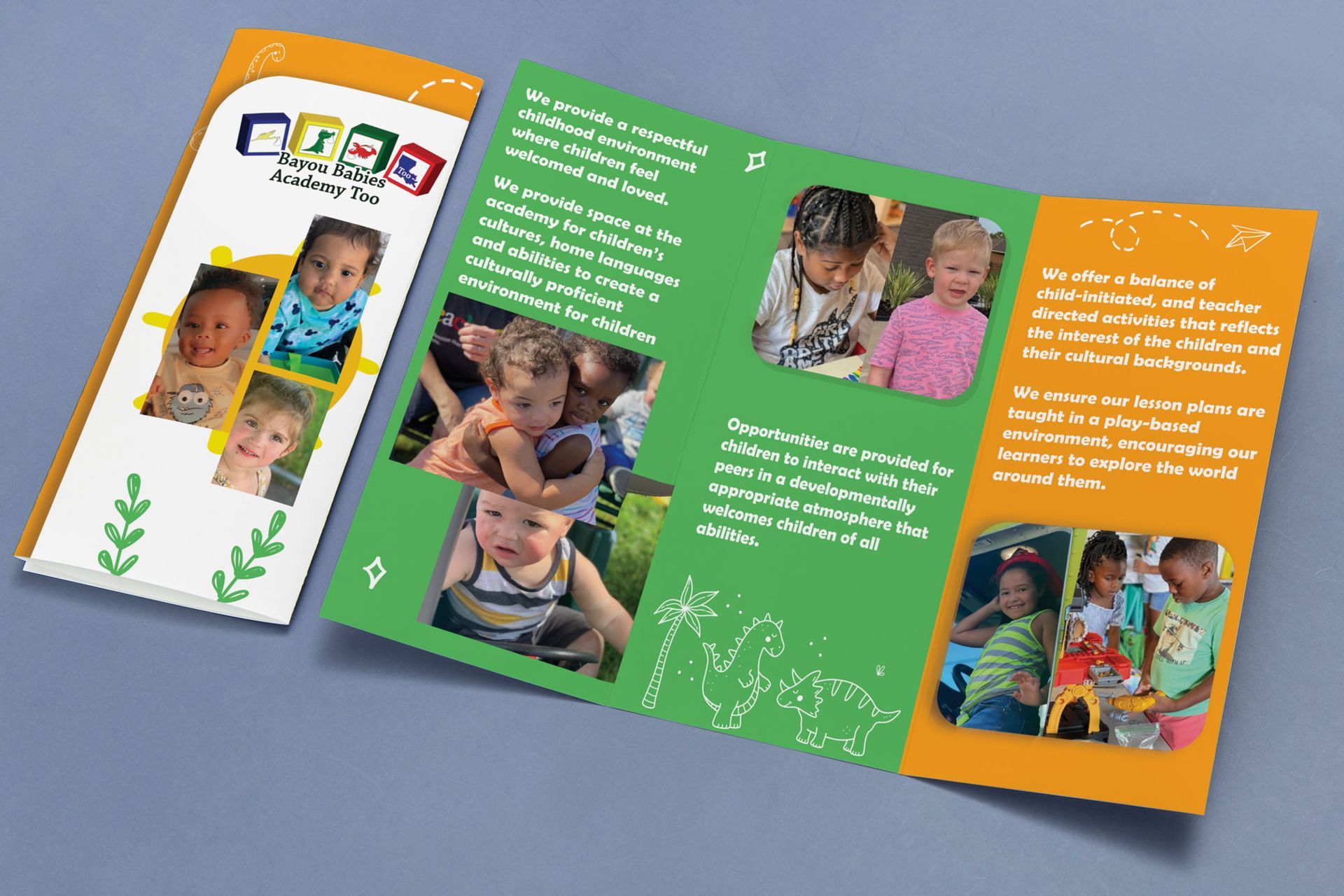 Bayou Babies Academy Too brochure
