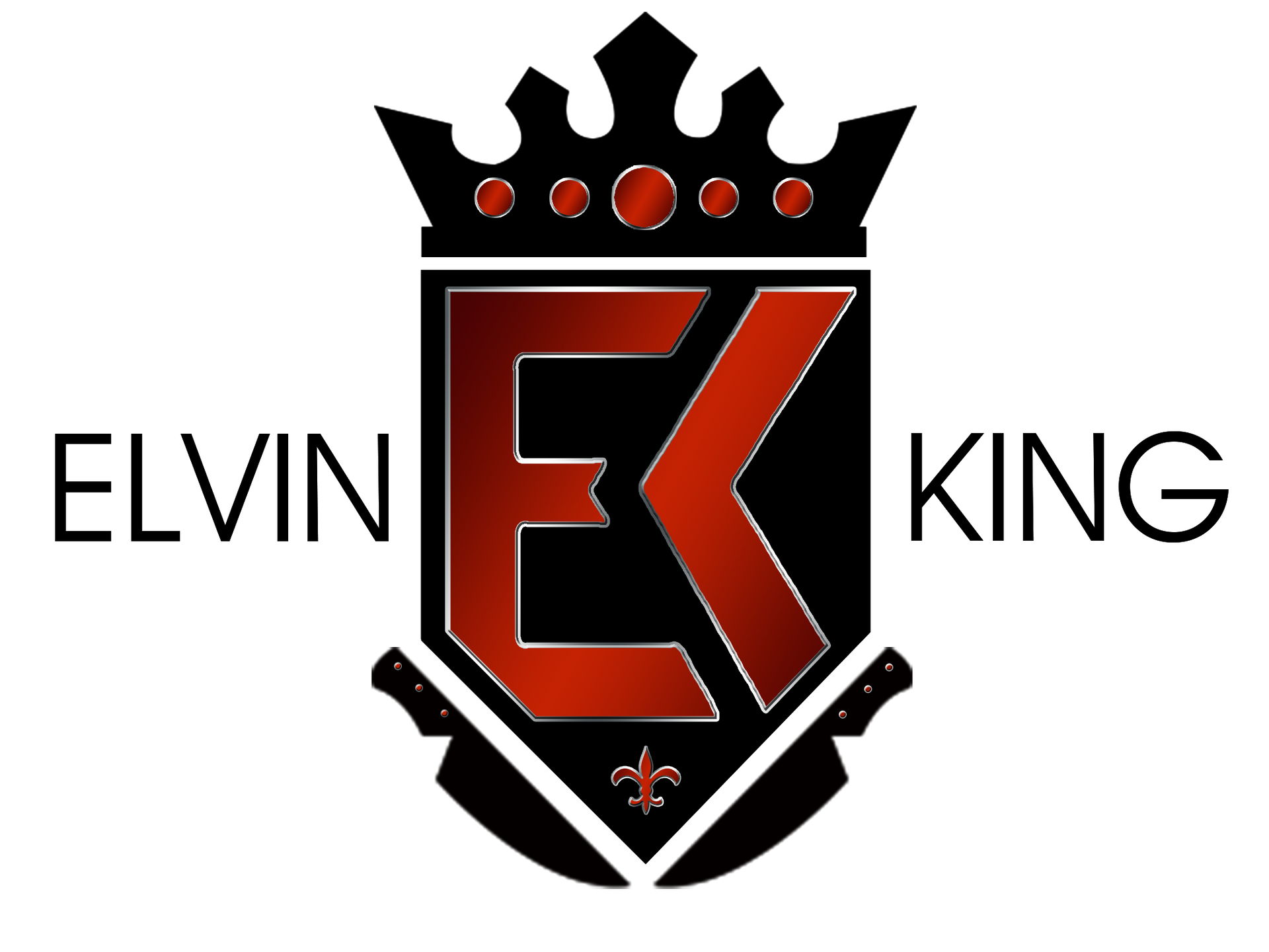 A logo for a company called elvin king