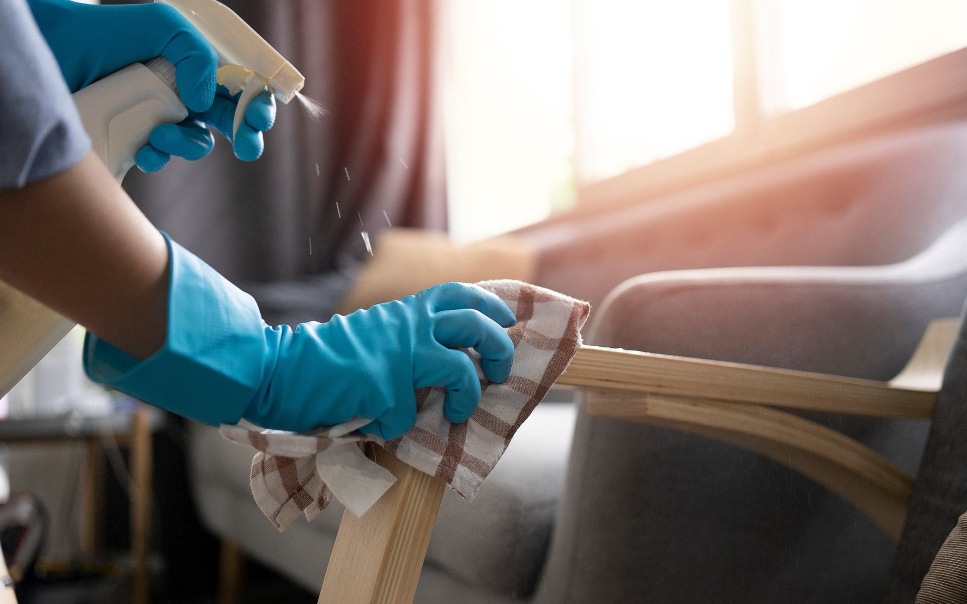 Cleaning Of Furniture — Champaign, IL — Illini Cleaning Services