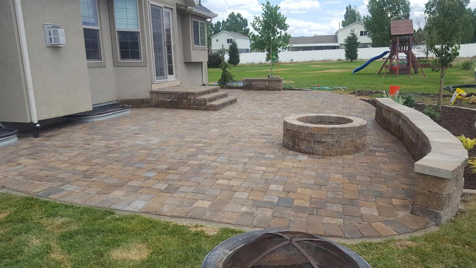 Custom Patio — Clean Paved Floor In Spanish Fork, UT
