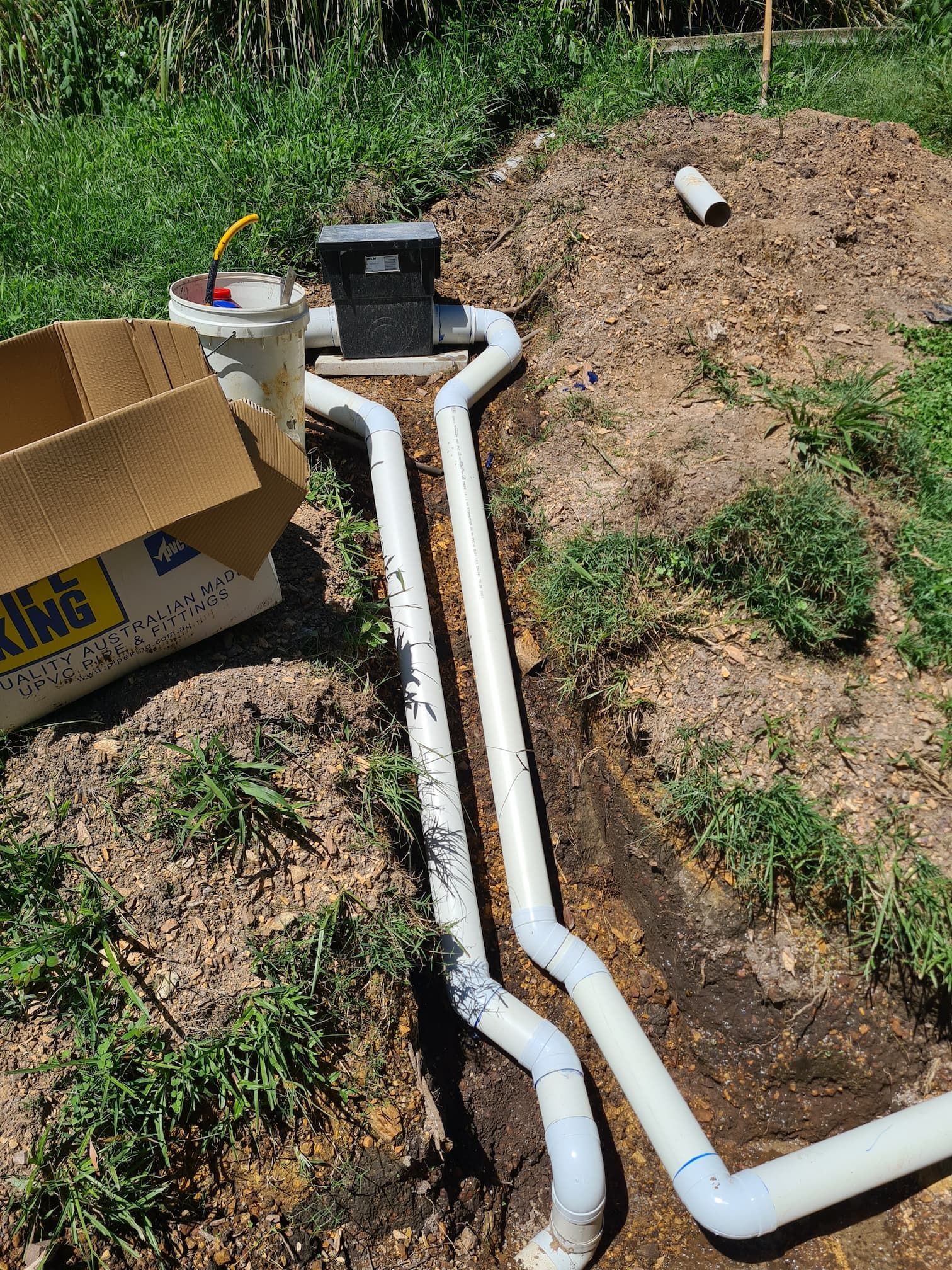 Drainage Pipes — Murwillumbah District Plumbing Service in Nunderi, NSW