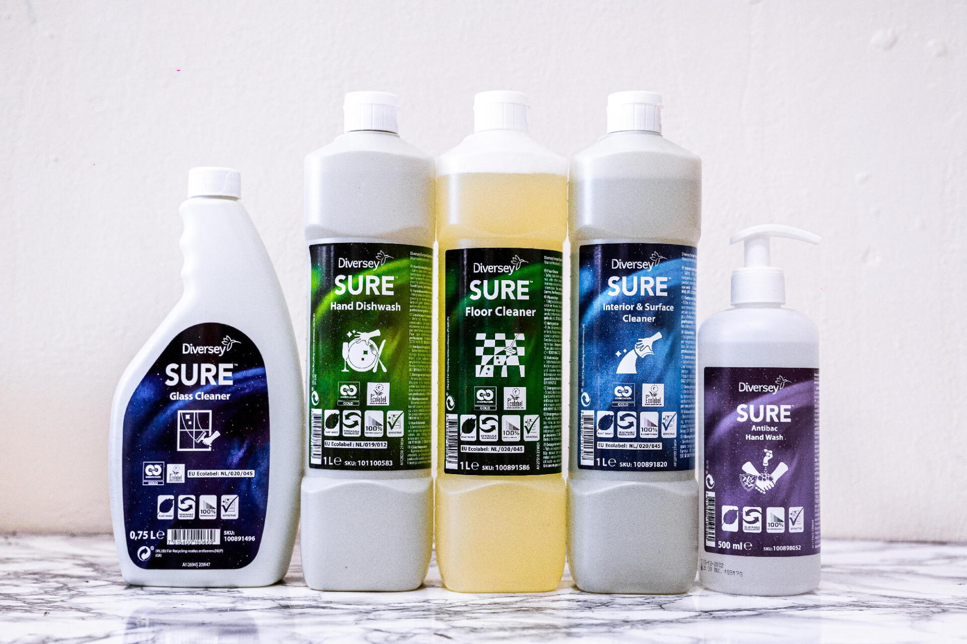 detergenti per pavimenti e vetri