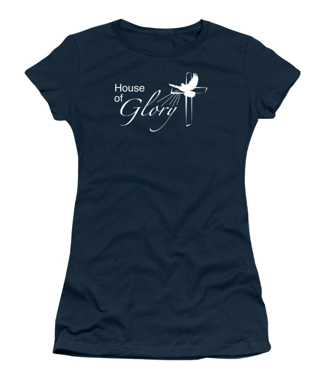 A t-shirt that says house of glory church on it