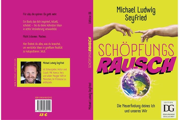 Auf dem Cover eines Buches ist ein Mann mit Bart zu sehen.