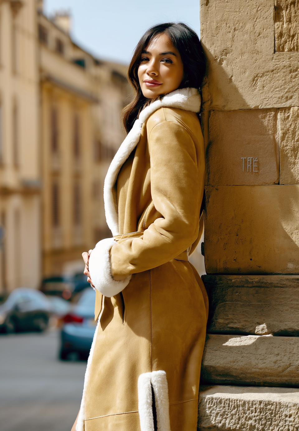 Montone Shearling canadese