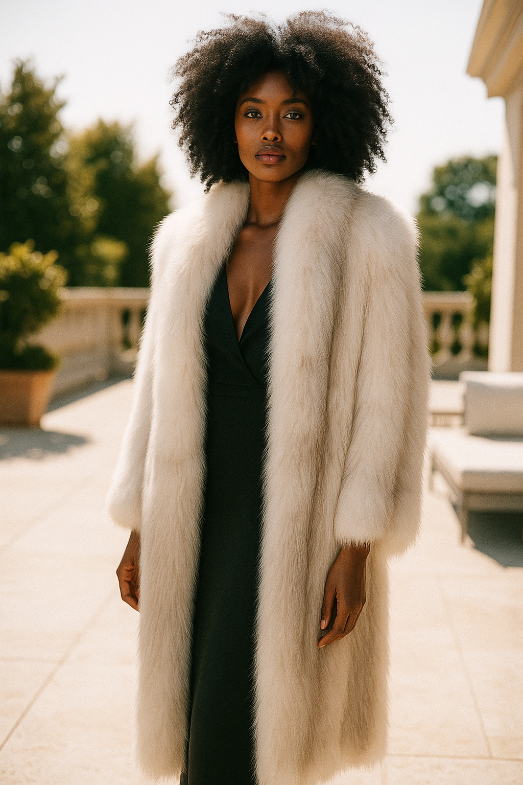 Cappotto di Volpe Sun Light