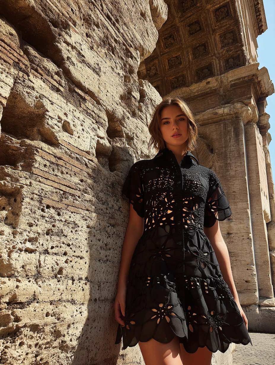 Ermanno Scervino  Abito Pizzo Sangallo