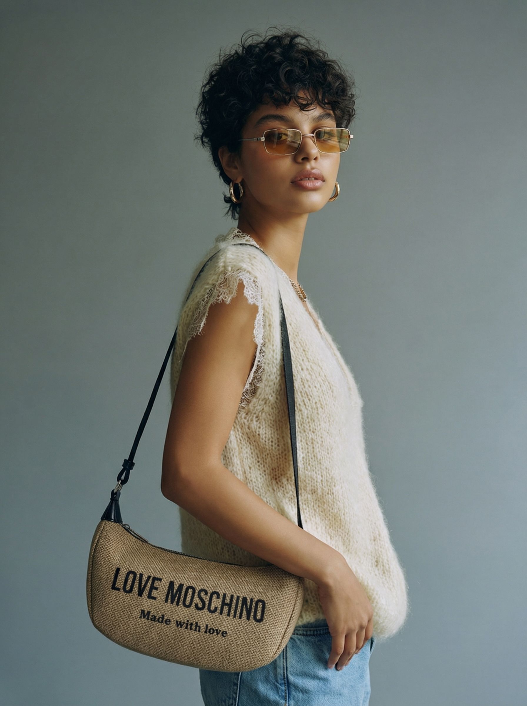 Marsupio Love Moschino con Cintura Regolabile