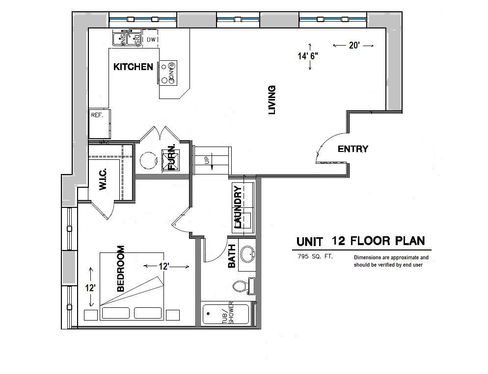 The Old Chapel Apartments floorplan