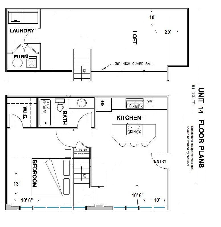 The Old Chapel Apartments floorplan