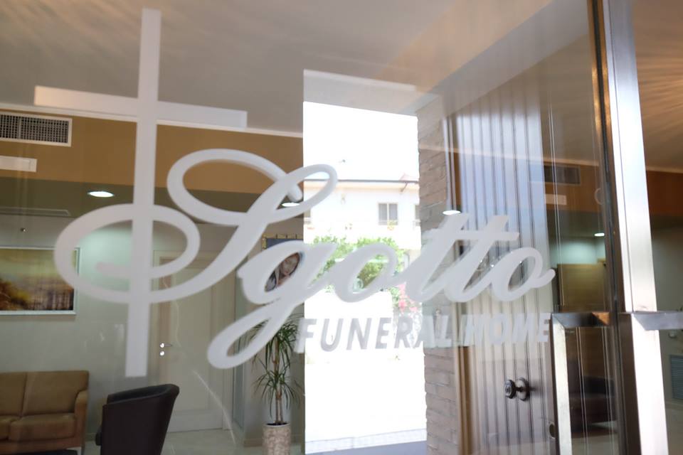l'ufficio di Sgotto onoranze funebri