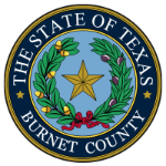 State seal of Burnet County Texas