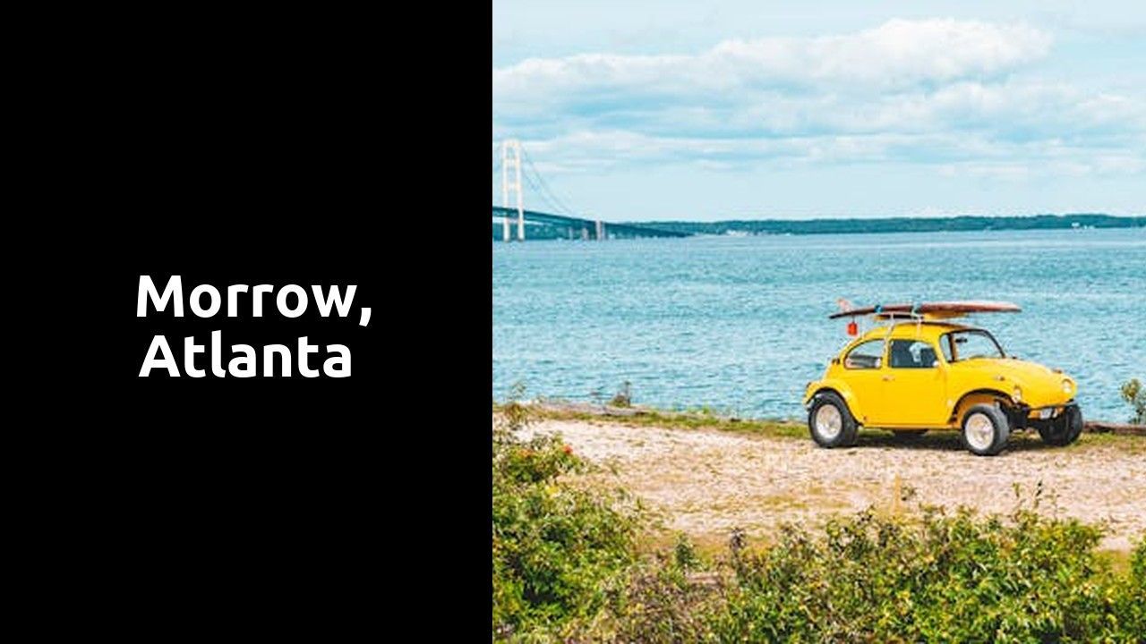 A yellow car with a surfboard on top of it is parked on the beach. A yellow car with a surfboard on top of it is parked on the beach.