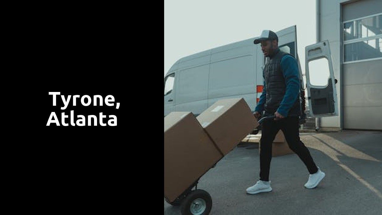 A man is pushing a cart with boxes in front of a van.