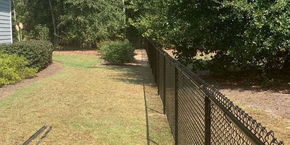 Steel Fencing — Hinesville, GA — Hinesville Fence EBG LLC