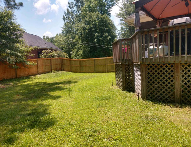 Wooden Residential Privacy Fence — Hinesville, GA — Hinesville Fence EBG LLC