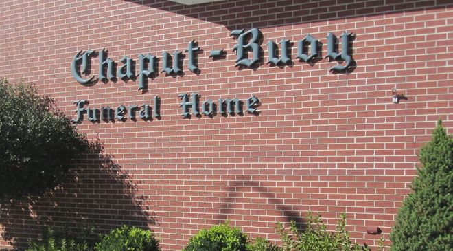Brick building with