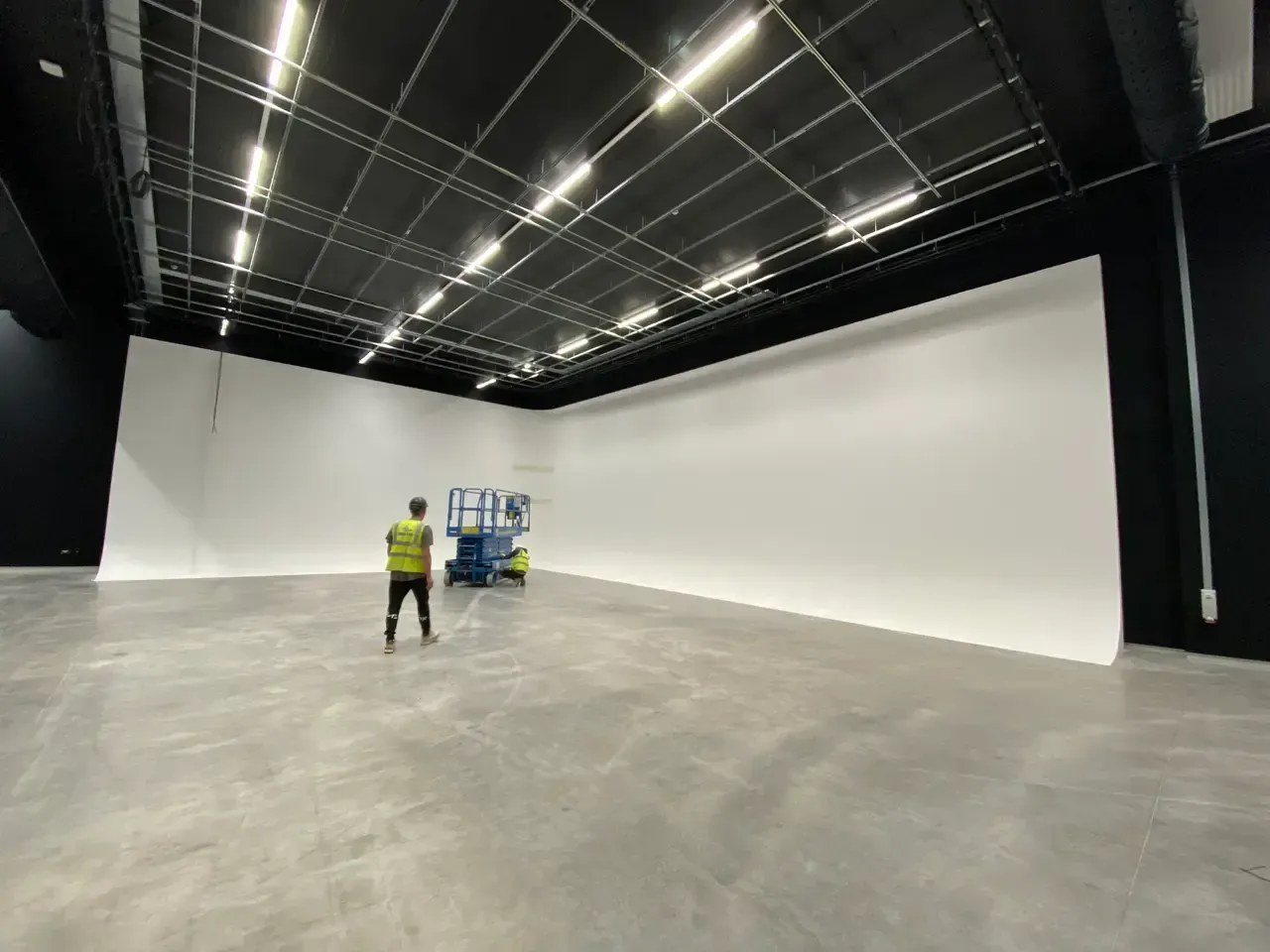 Cyc Wall for 12 Film Studios in Manchester 6