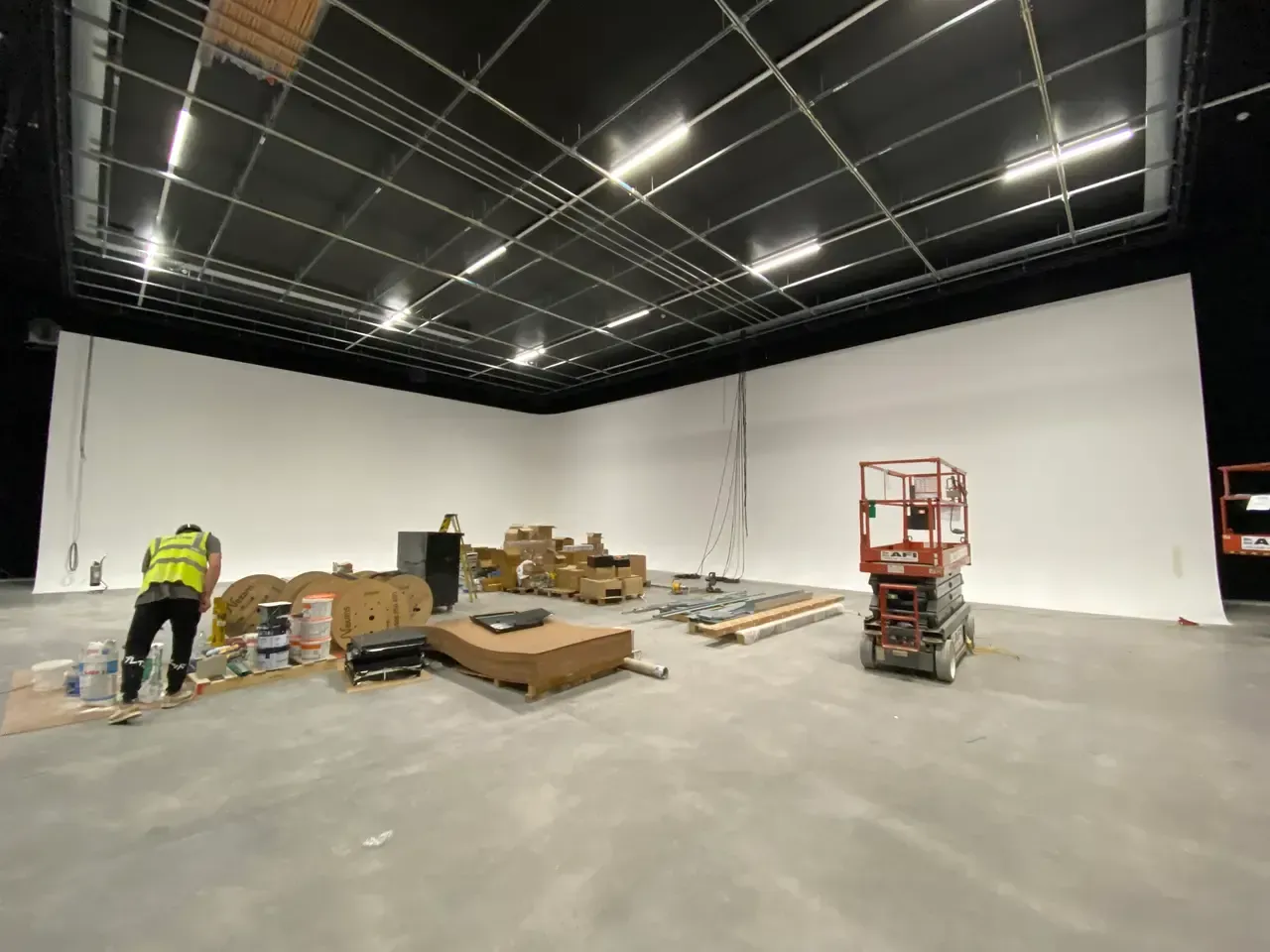 Cyc Wall for 12 Film Studios in Manchester 7