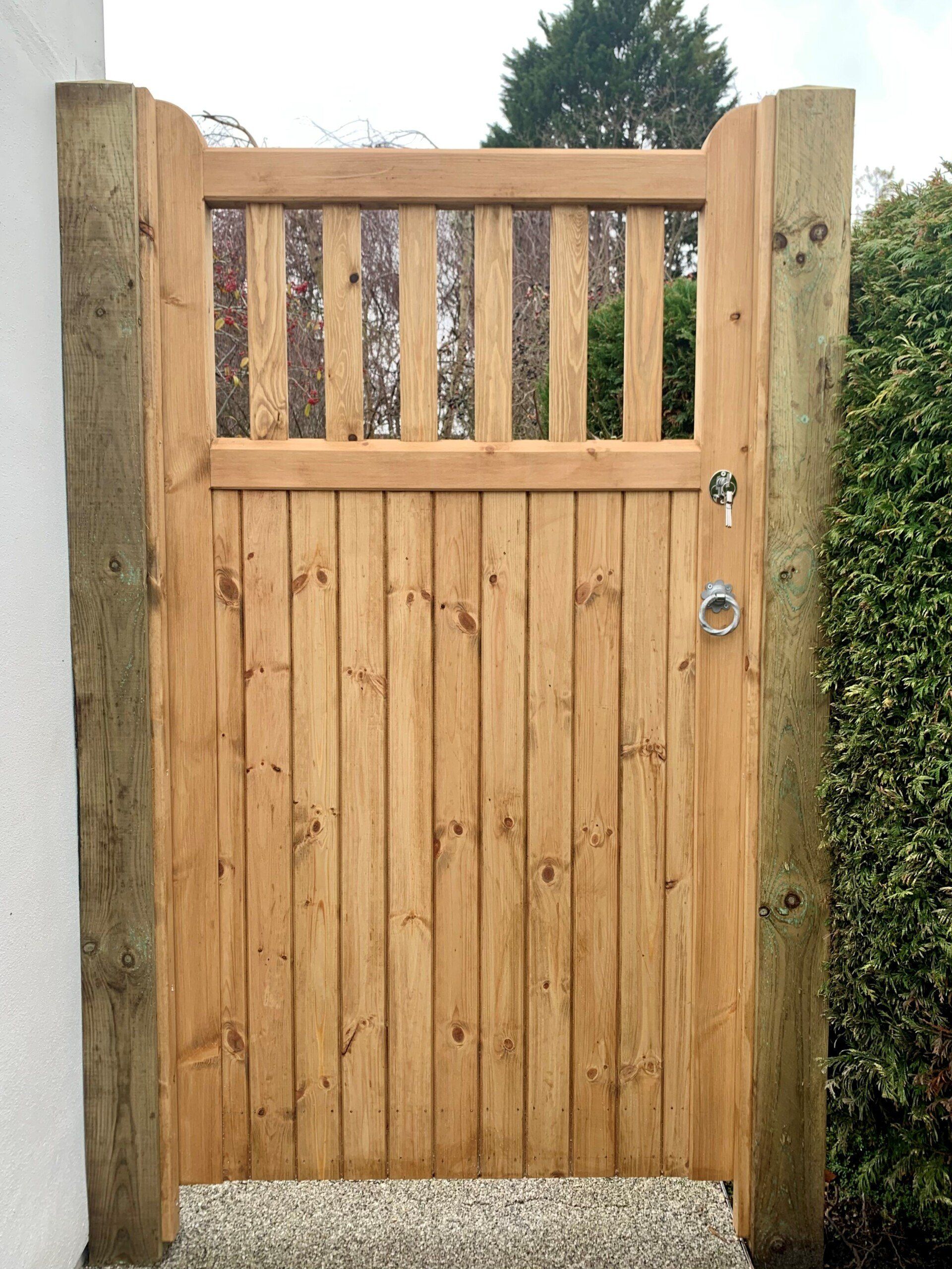 Bespoke Softwood Gates Poole & Dorset Wooden Gate Makers