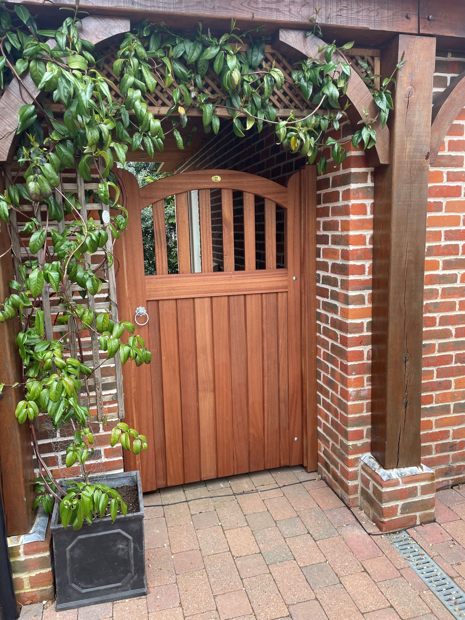 Bespoke Hardwood Gates Handcrafted in Dorset