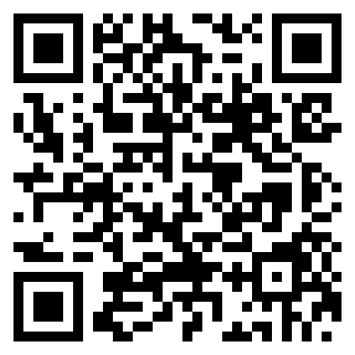 a black and white qr code on a white background.